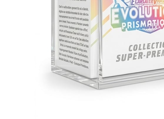 Protection acrylique premium pour UPC Ultra Premium 8.5 Evolutions Prismatiques