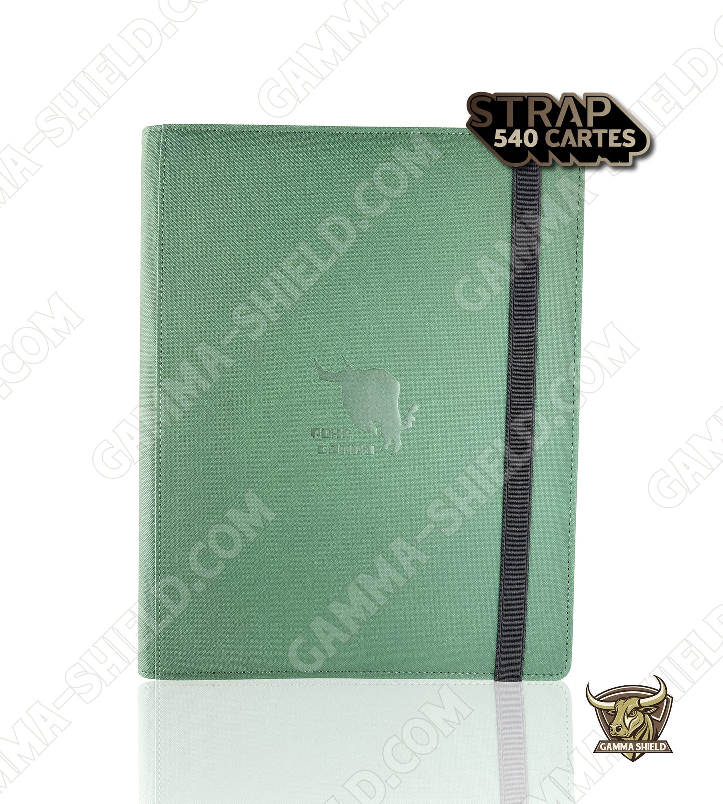 Binder premium A4 capacité 540 cartes rangement latéral