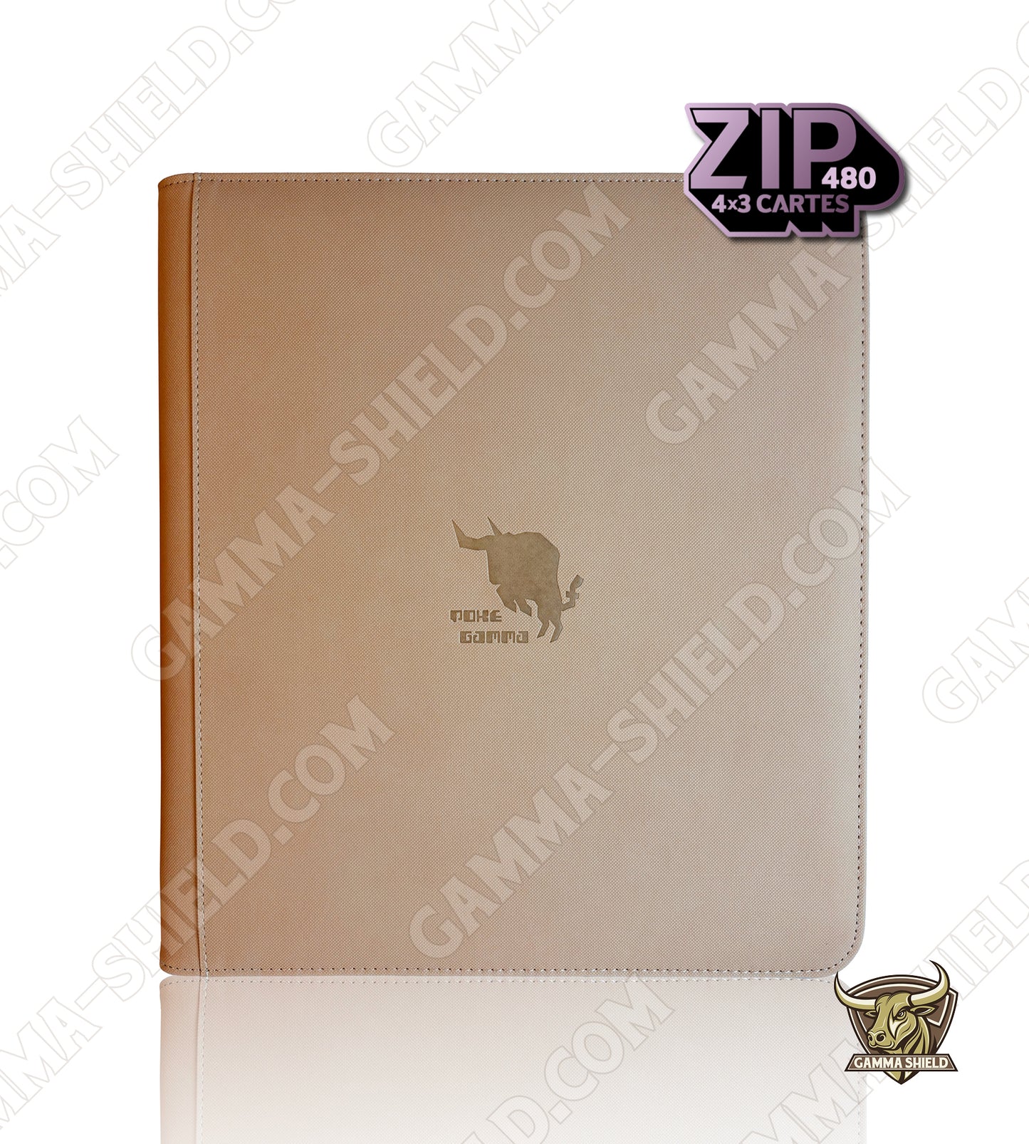Binder premium A4 capacité 480 cartes rangement latéral