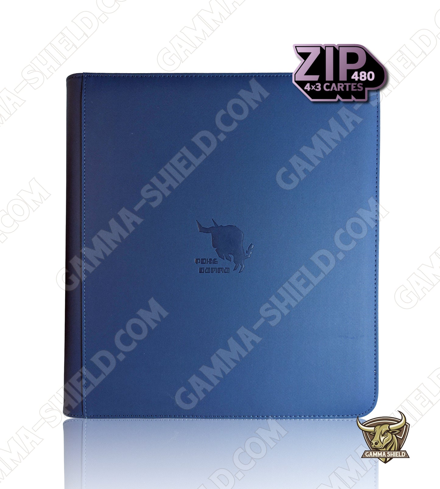 Binder premium A4 capacité 480 cartes rangement latéral
