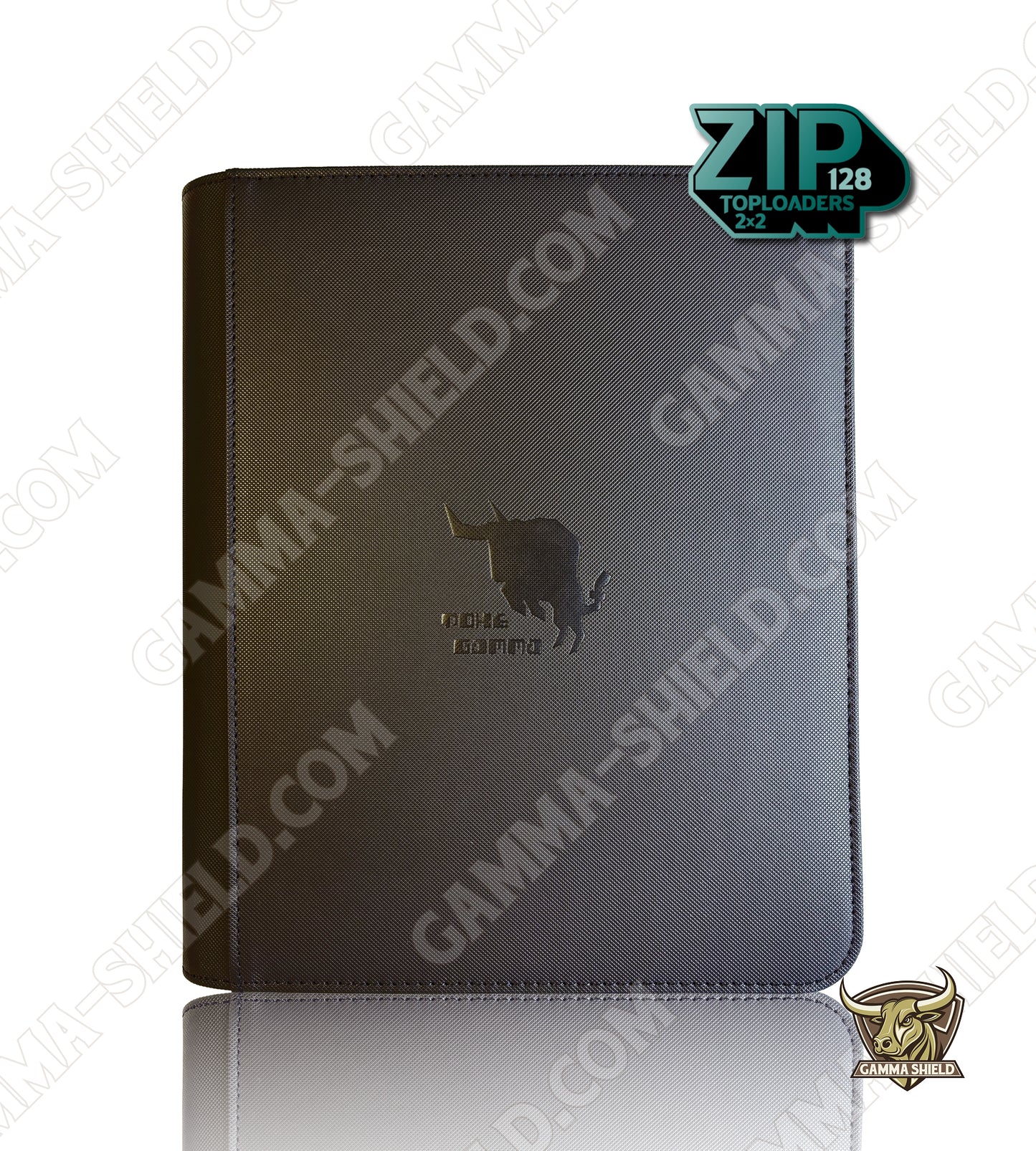 Binder premium pour 128 TOPLOADERS rangement latéral