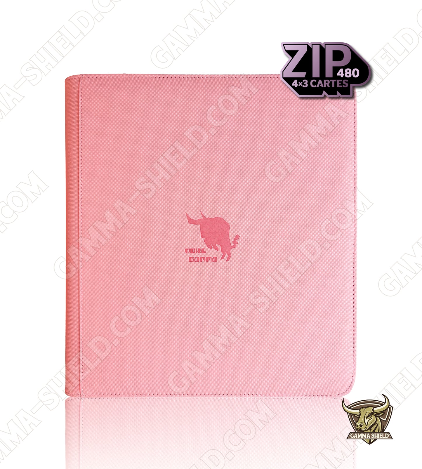Binder premium A4 capacité 480 cartes rangement latéral