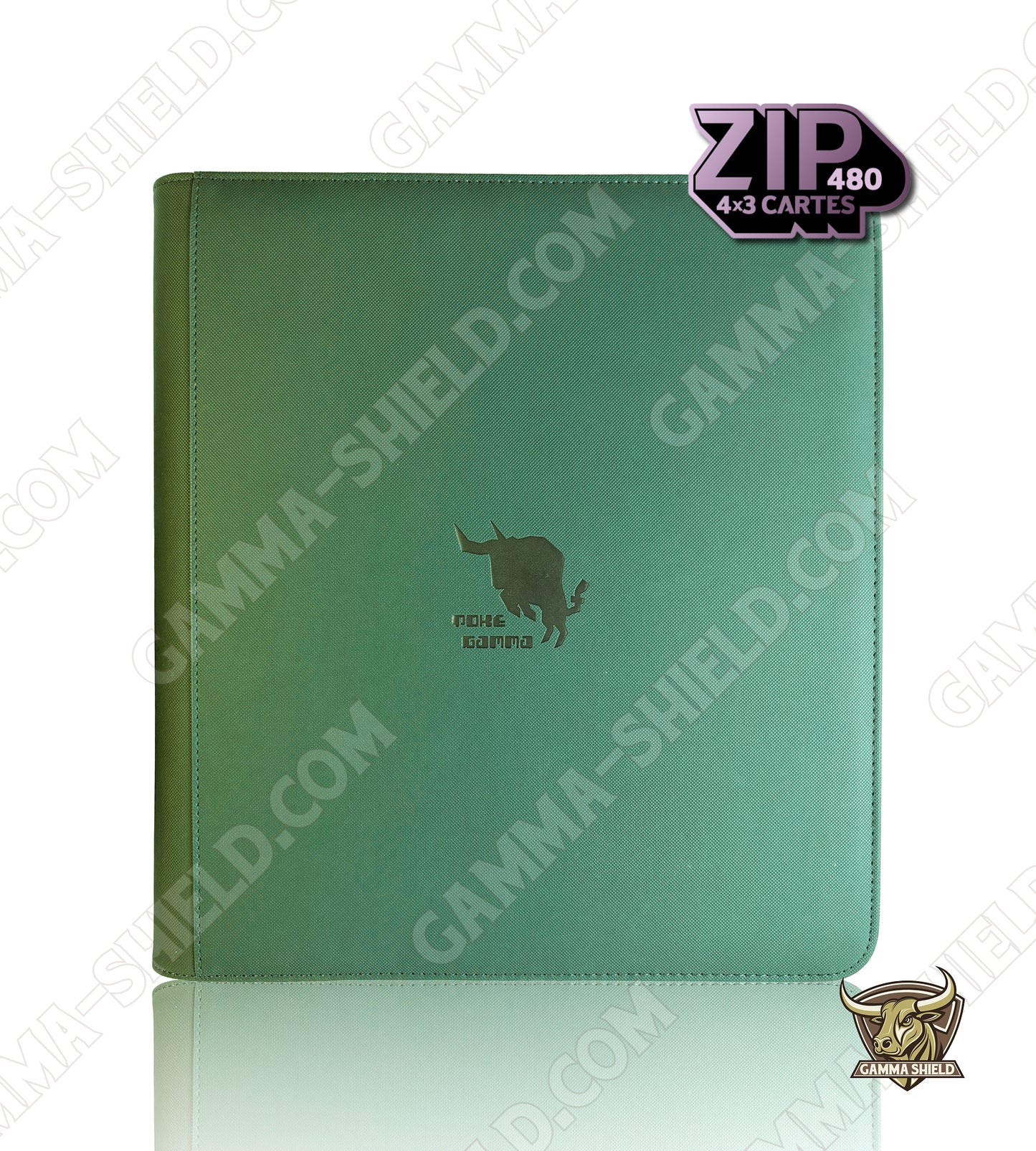 Binder premium A4 capacité 480 cartes rangement latéral