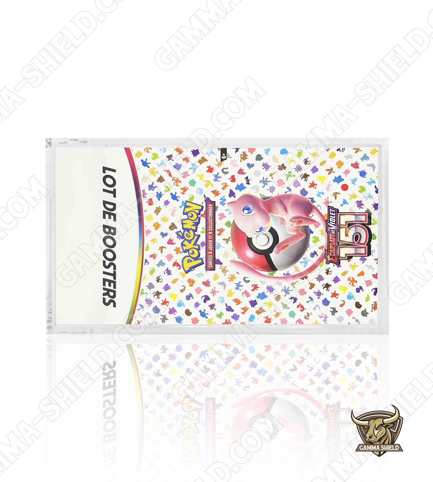 Protection acrylique premium pour Display de Bundle Pokémon