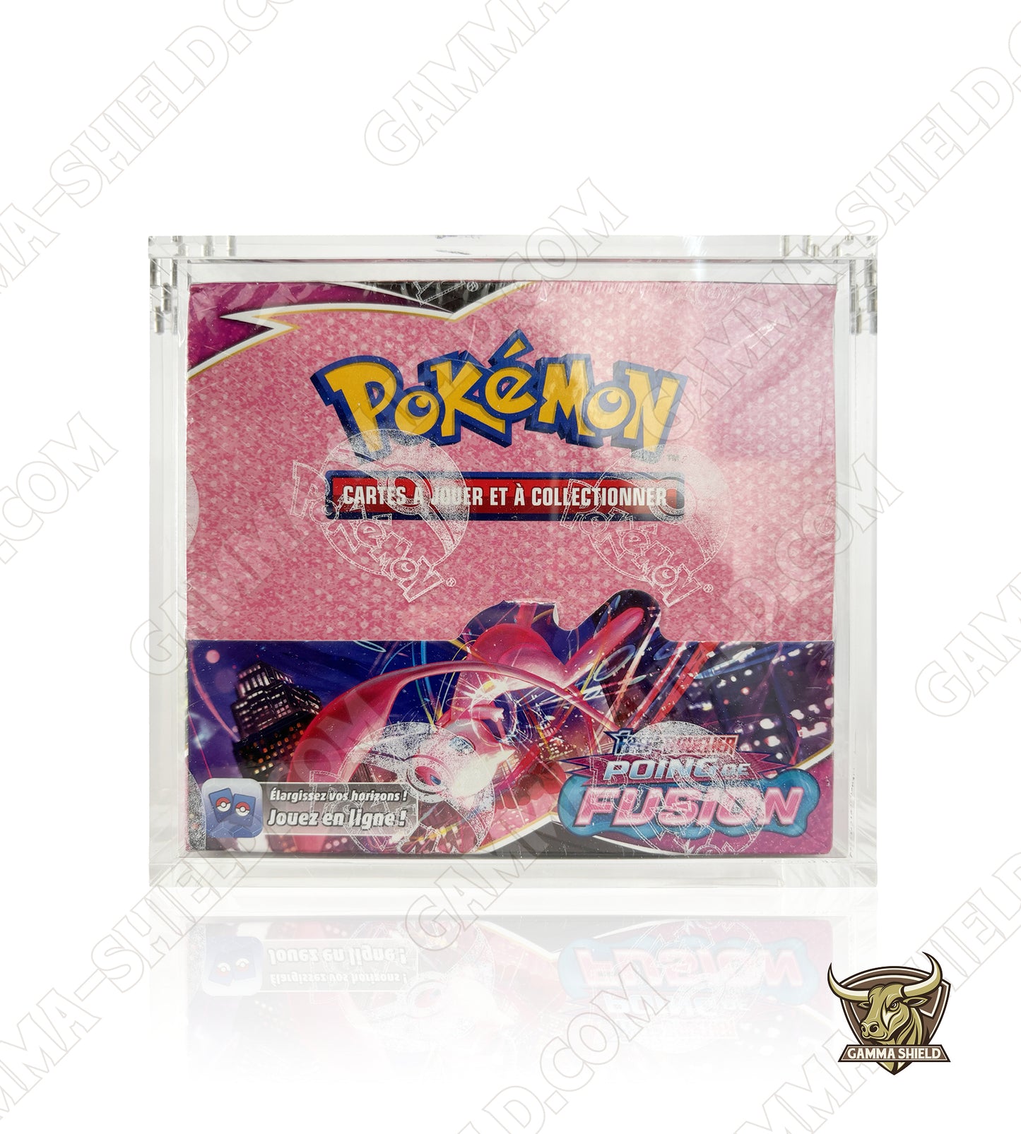 Protection acrylique premium pour Display Française Pokémon