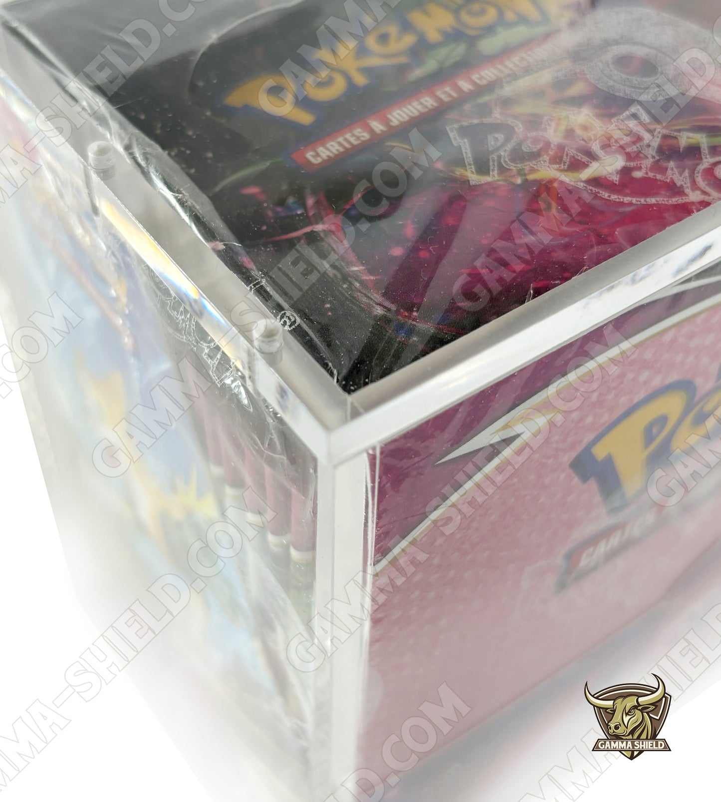 Protection acrylique premium pour Display Française Pokémon