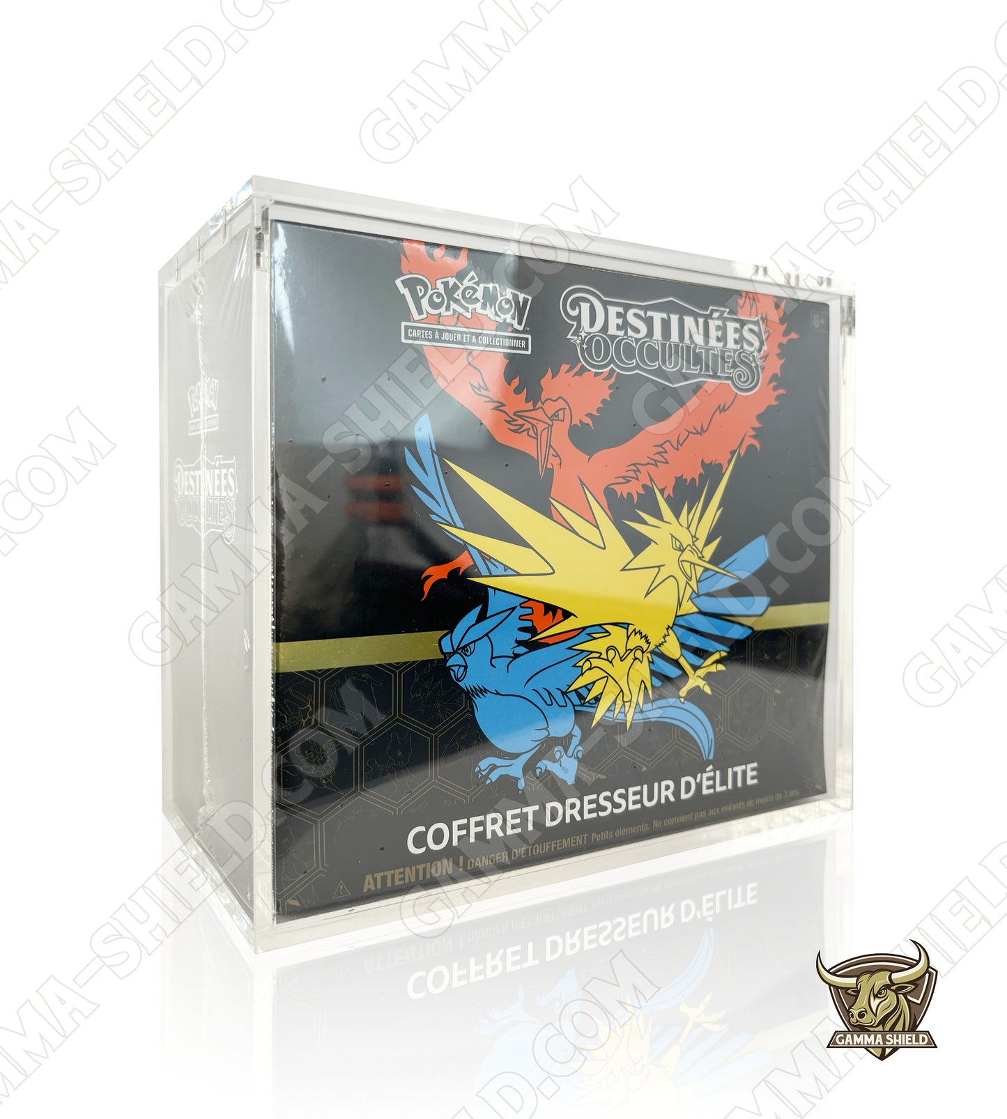 Protection acrylique premium pour ETB Pokémon