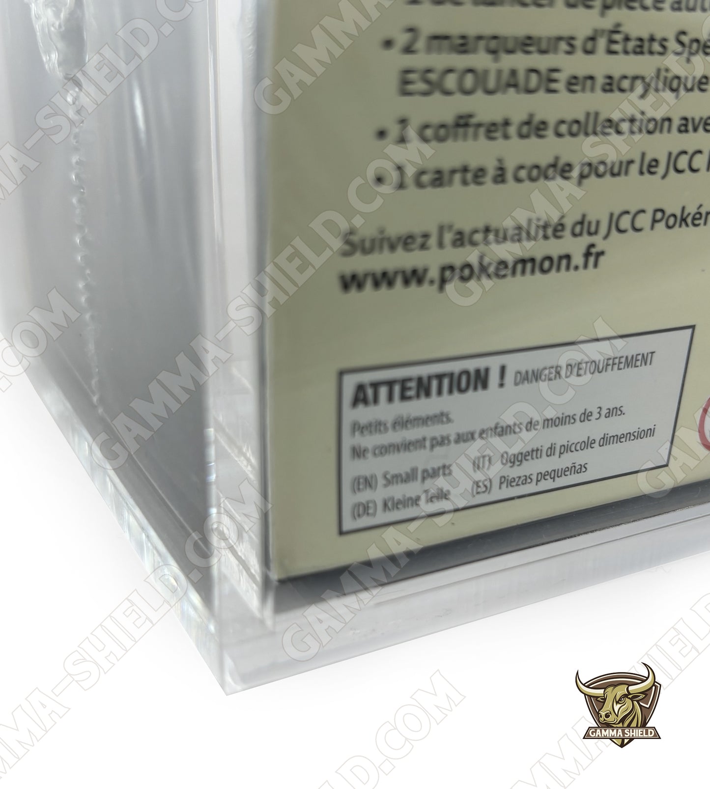 Protection acrylique premium pour ETB Pokémon