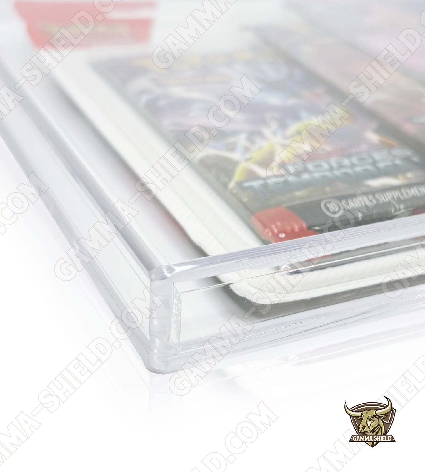 Protection acrylique aimantée pour duopack / tripack 3 boosters Pokémon