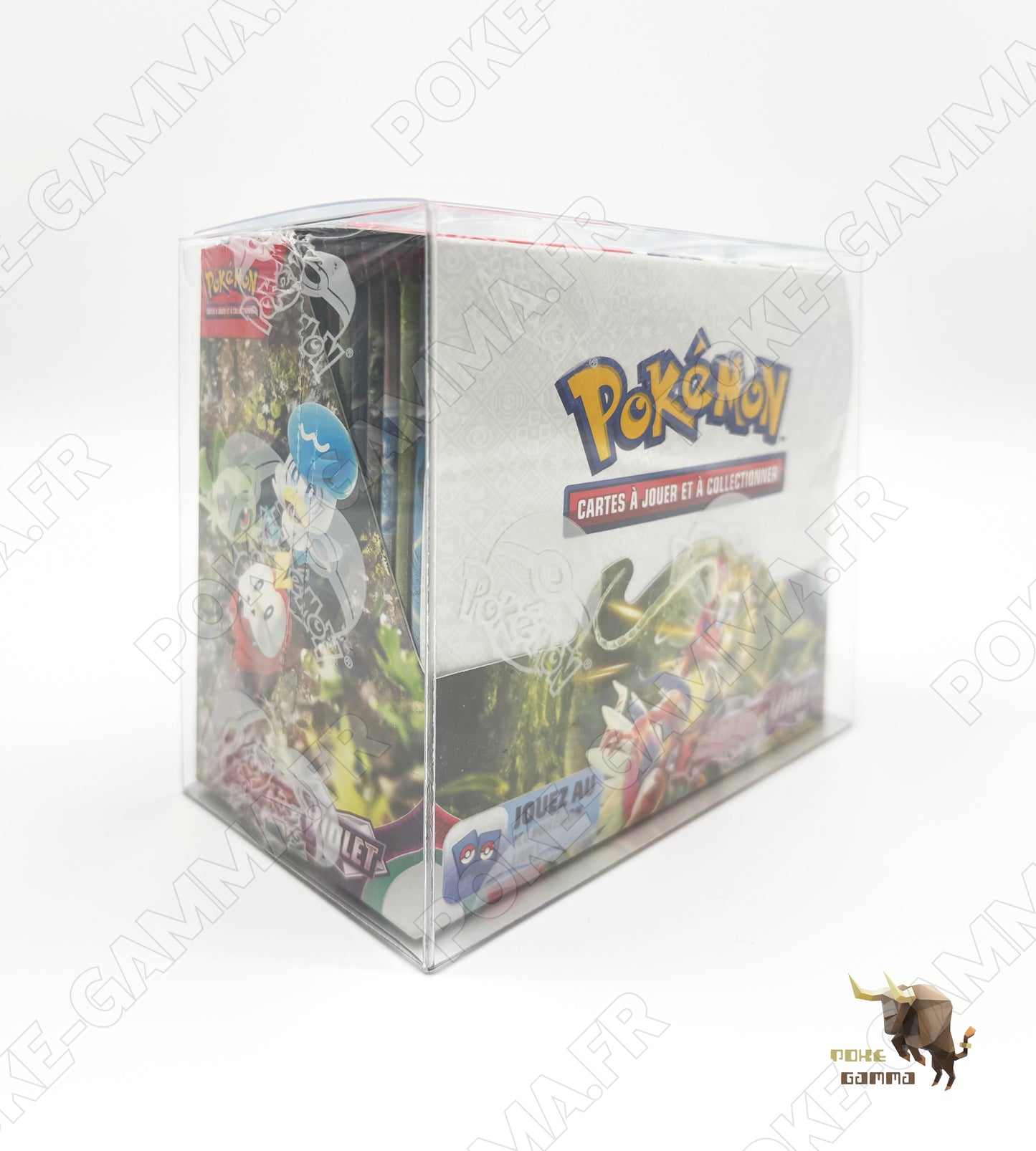 Protection souple premium pour Display française Pokémon