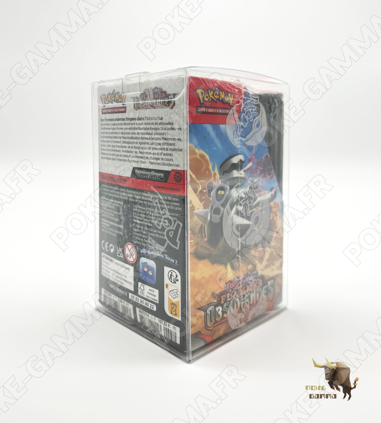 Protection souple premium pour demi Display françaises Pokémon