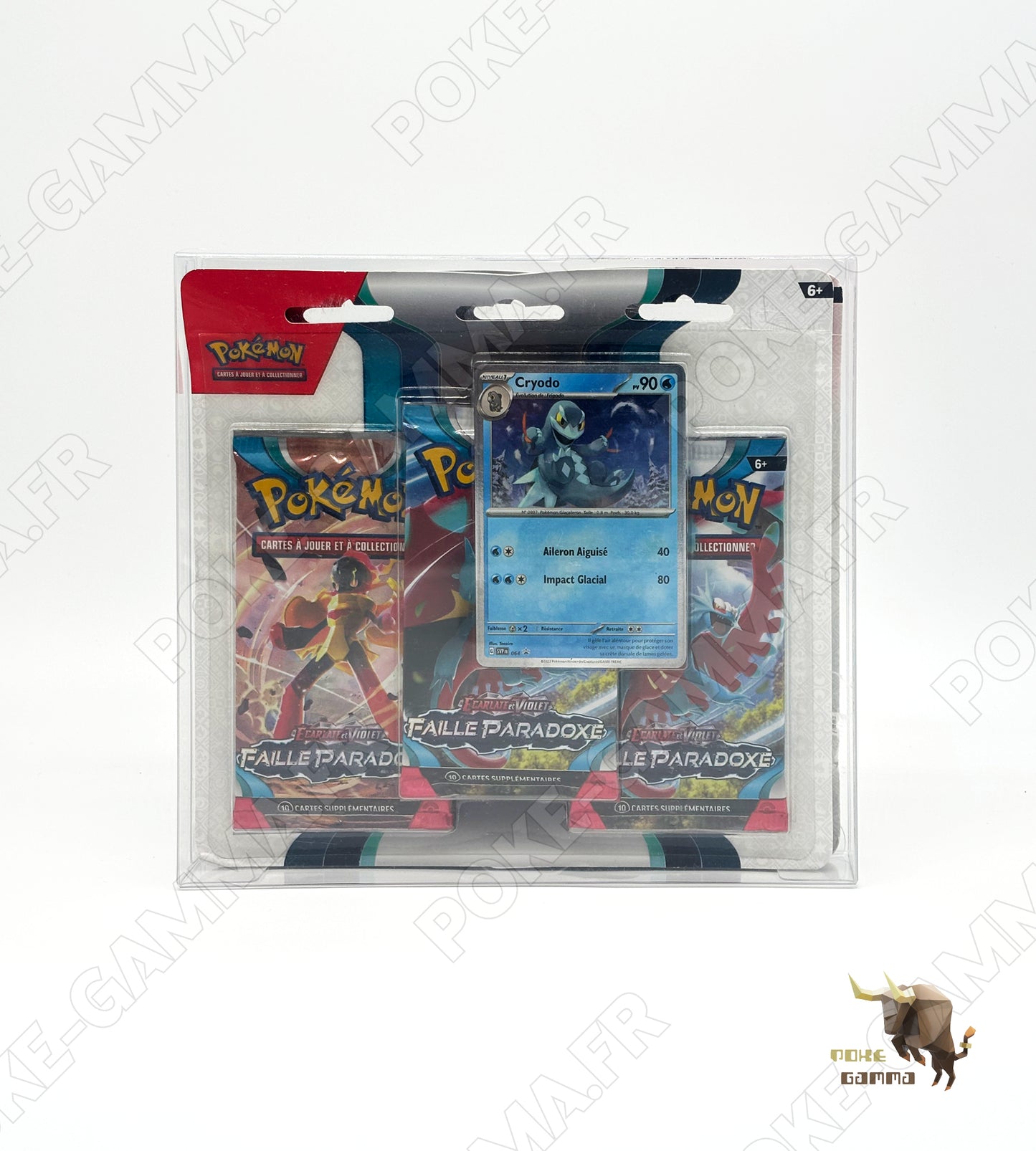 Protection souple premium pour 2 tripacks Pokémon
