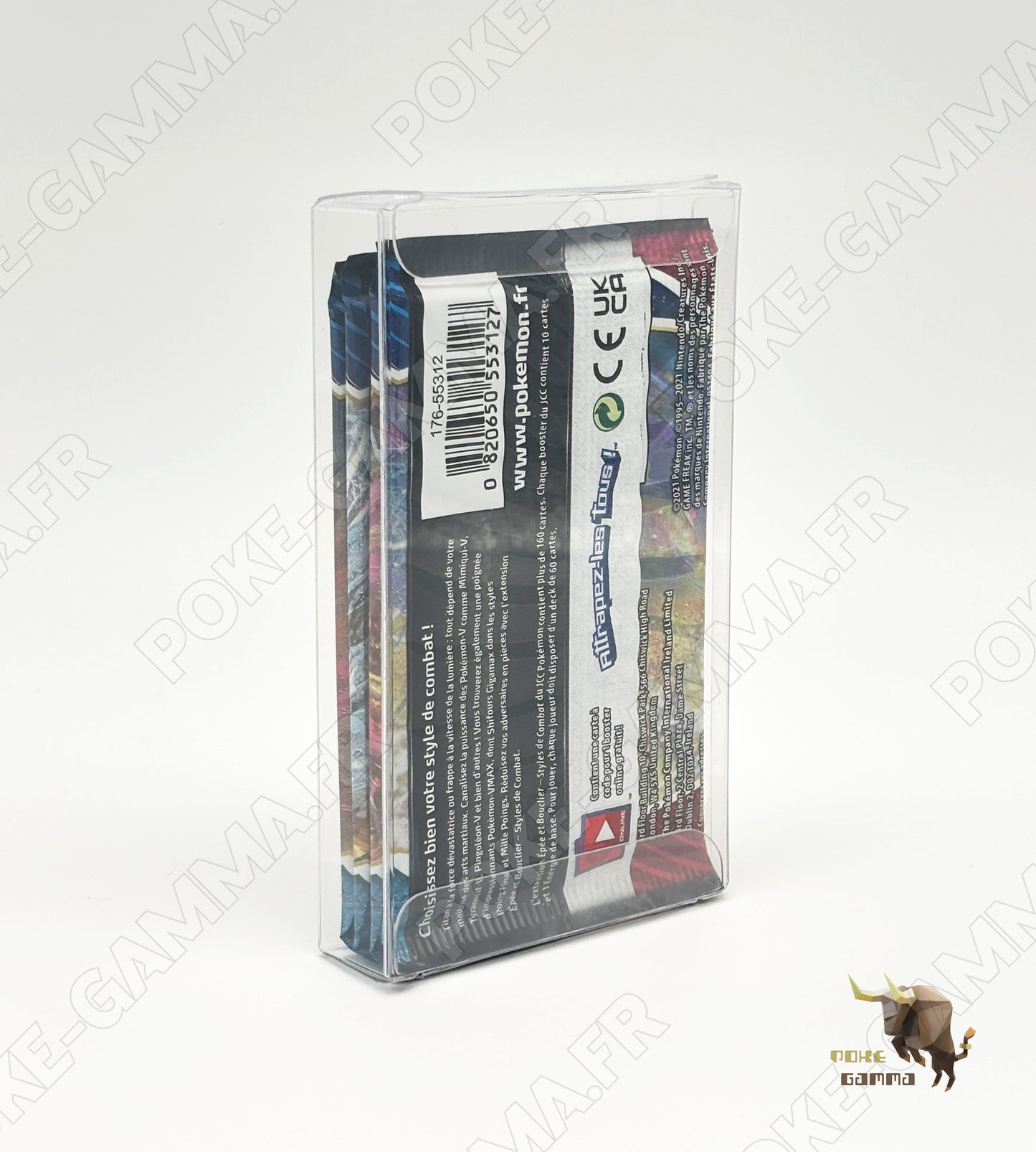 Protection souple premium pour artset booster Pokémon