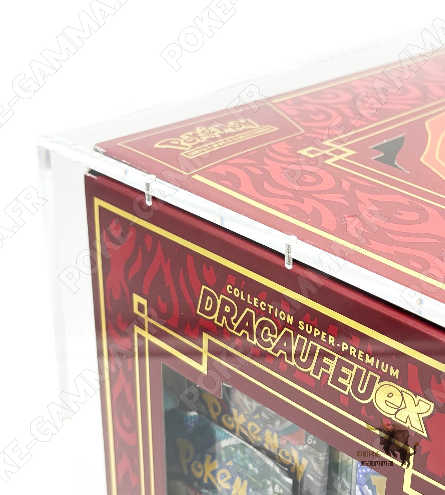Protection acrylique aimantée pour Super Premium Dracaufeu