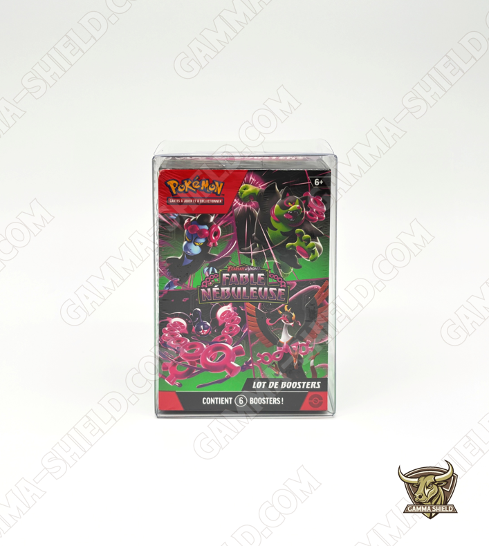 Protection souple premium pour Bundle 6 boosters Pokémon