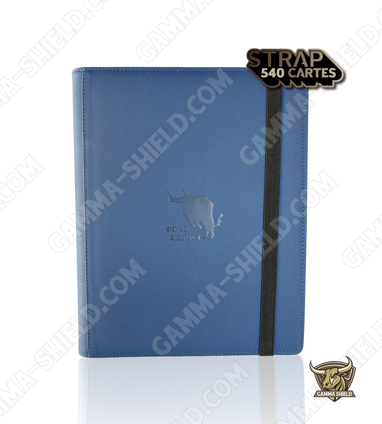 Binder premium A4 capacité 540 cartes rangement latéral
