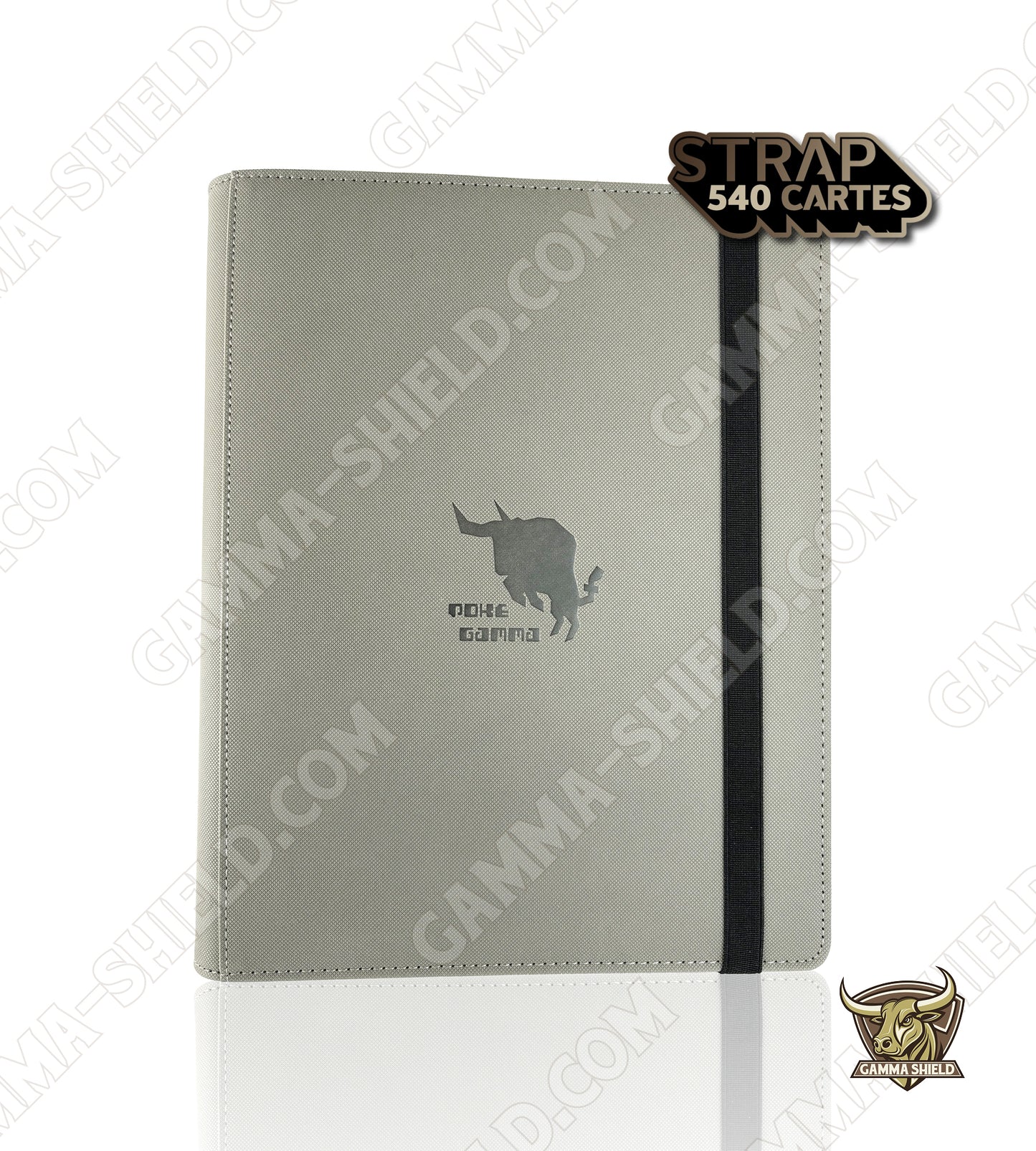 Binder premium A4 capacité 540 cartes rangement latéral