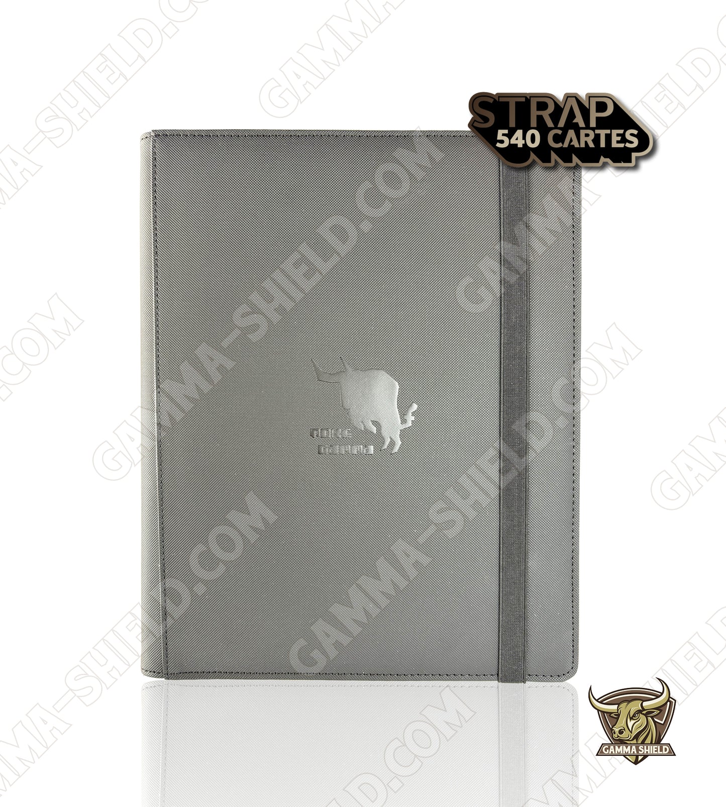 Binder premium A4 capacité 540 cartes rangement latéral
