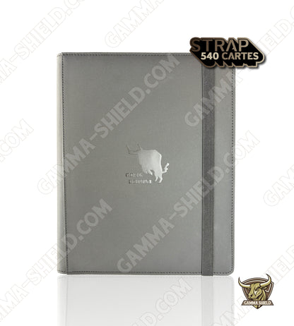 Binder premium A4 capacité 540 cartes rangement latéral