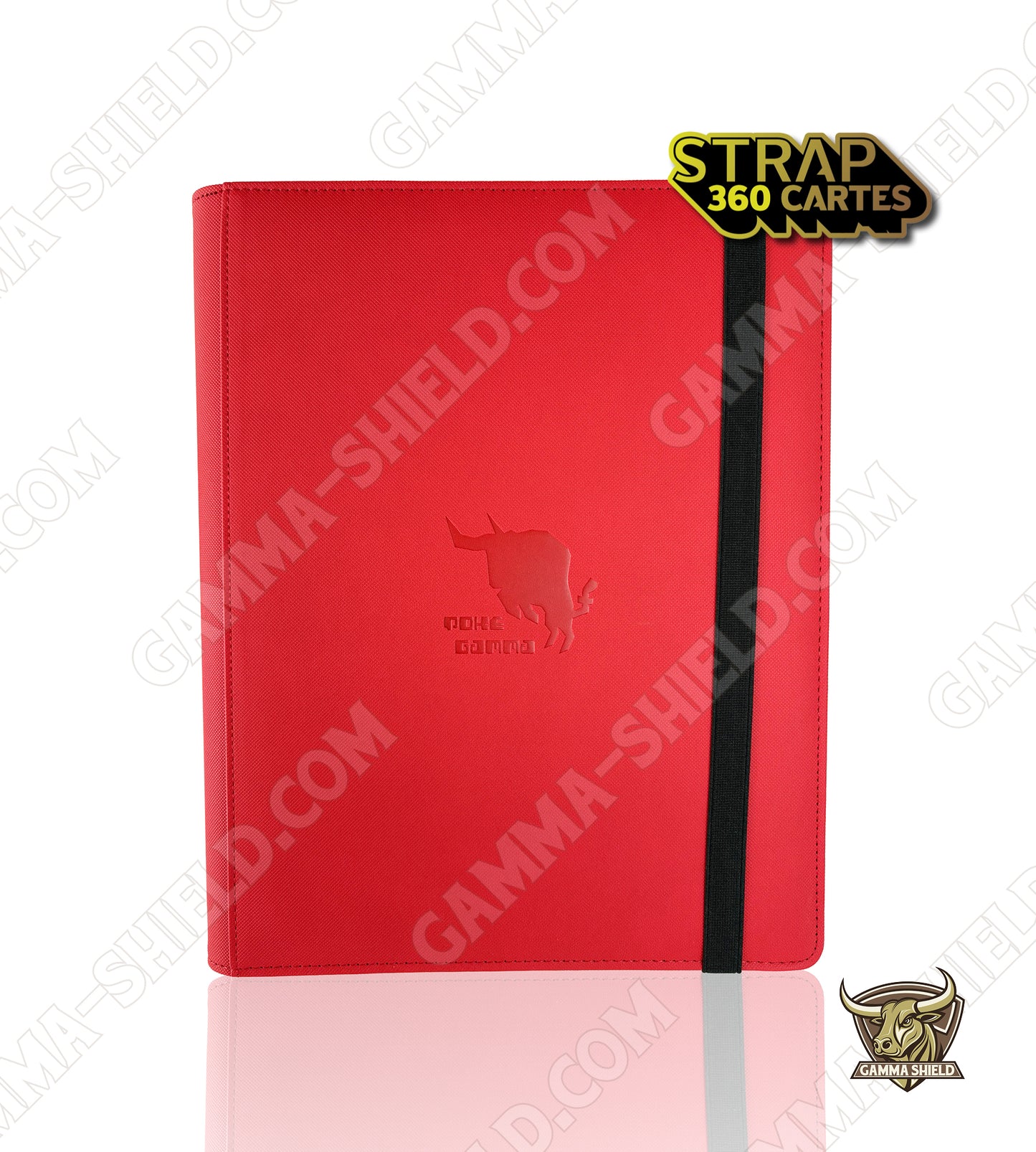 Binder premium A4 capacité 360 cartes rangement latéral