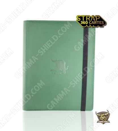 Binder premium A4 capacité 360 cartes rangement latéral