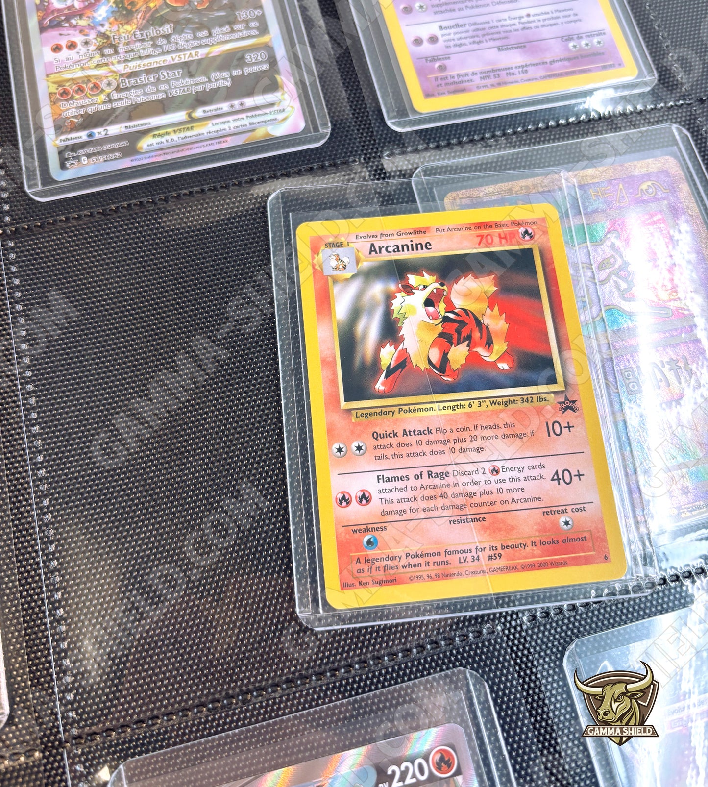 Binder premium pour 128 TOPLOADERS rangement latéral