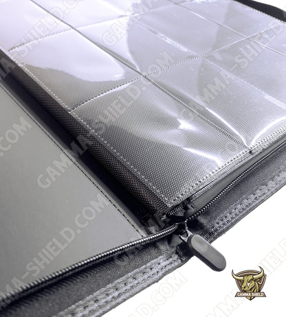 Binder premium A4 capacité 480 cartes rangement latéral