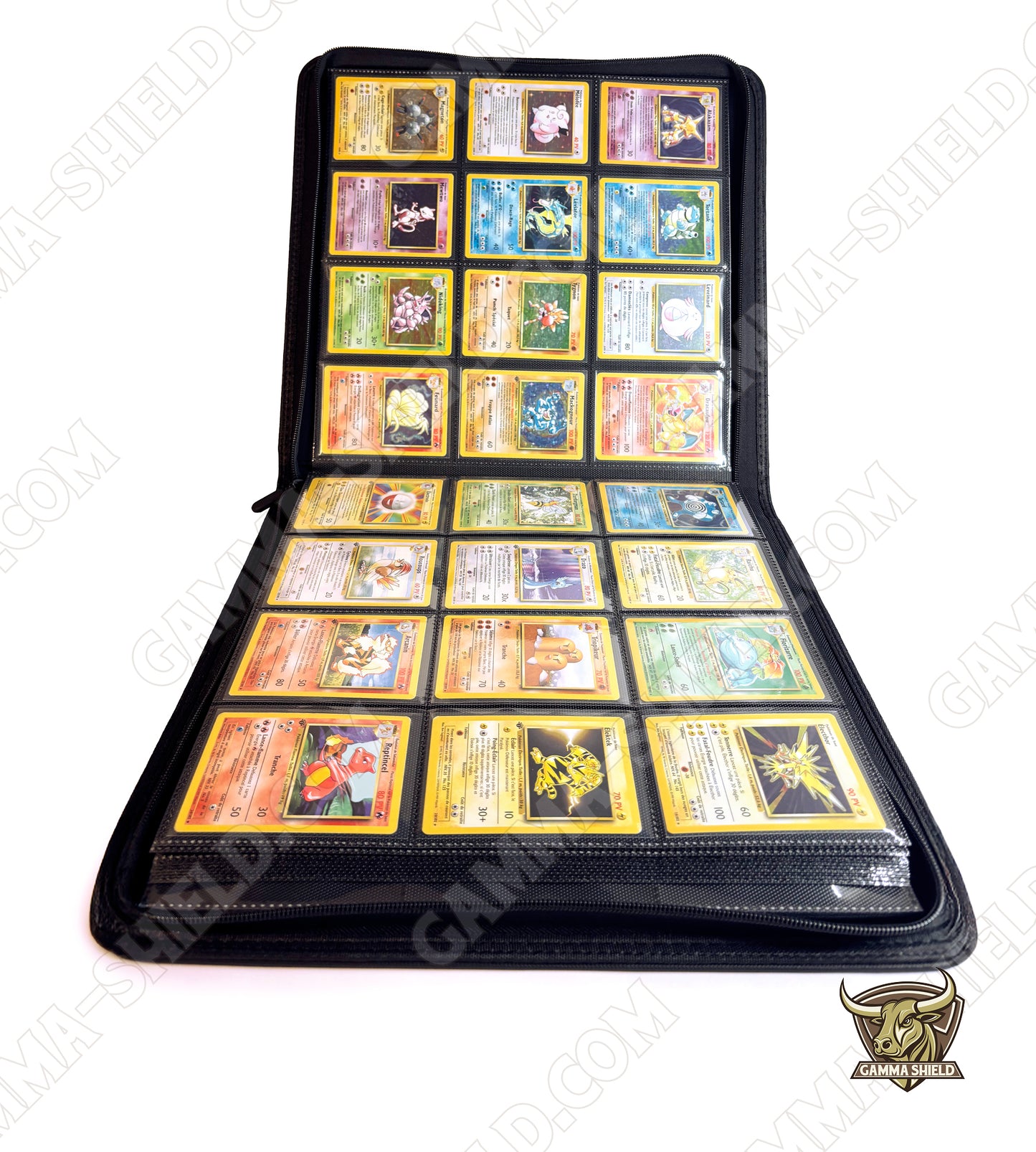 Binder premium A4 capacité 480 cartes rangement latéral
