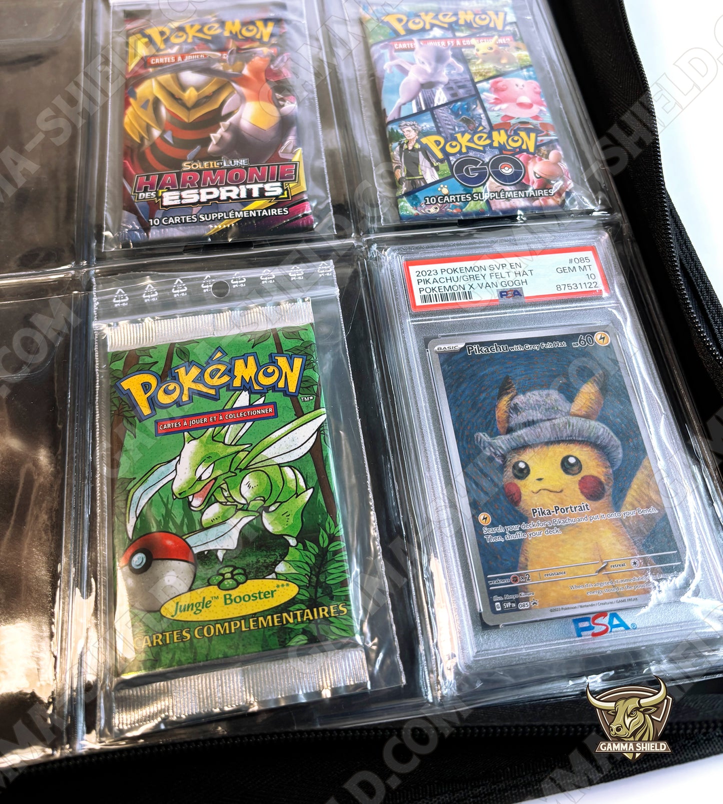 Binder premium pour 60 cartes gradées ou boosters