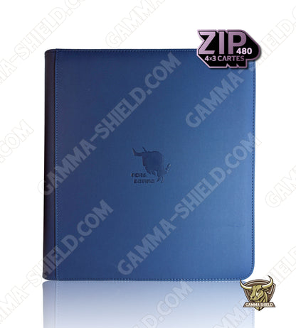 Binder premium A4 capacité 480 cartes rangement latéral