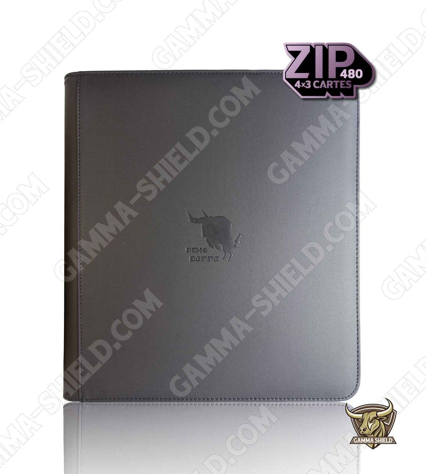 Binder premium A4 capacité 480 cartes rangement latéral