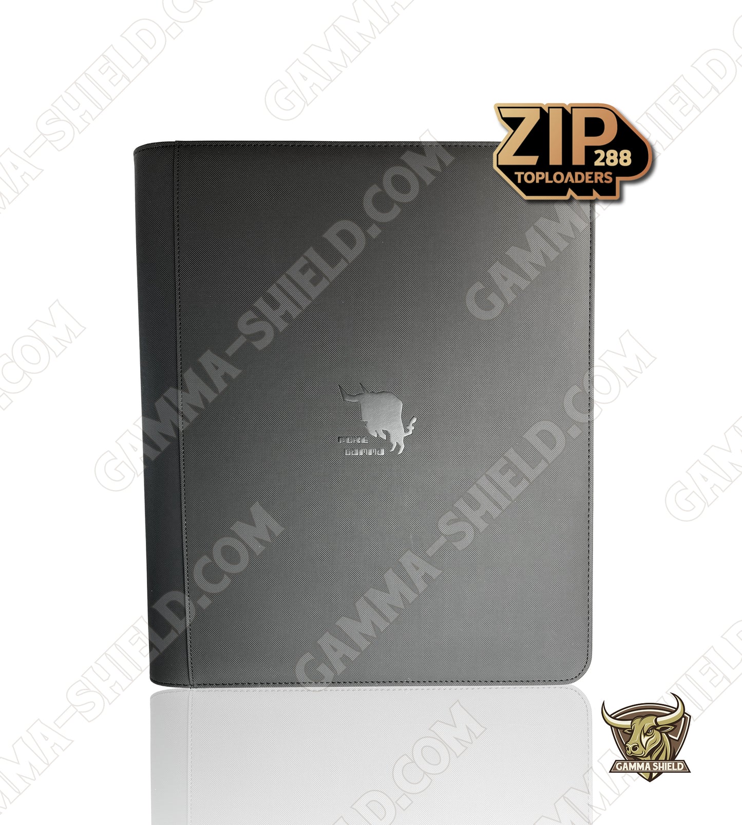 Binder premium pour 288 TOPLOADERS rangement latéral