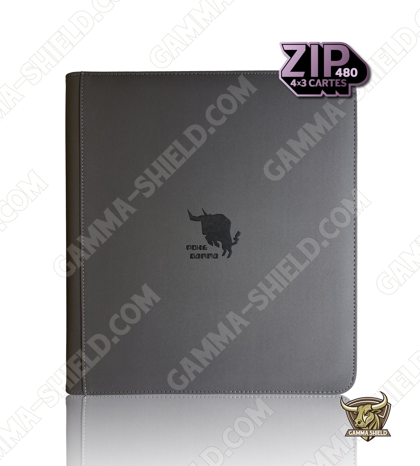 Binder premium A4 capacité 480 cartes rangement latéral