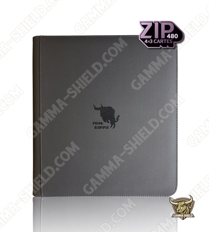 Binder premium A4 capacité 480 cartes rangement latéral