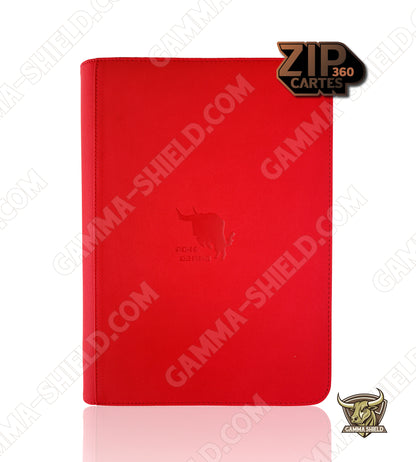 Binder premium A4 capacité 360 cartes rangement latéral