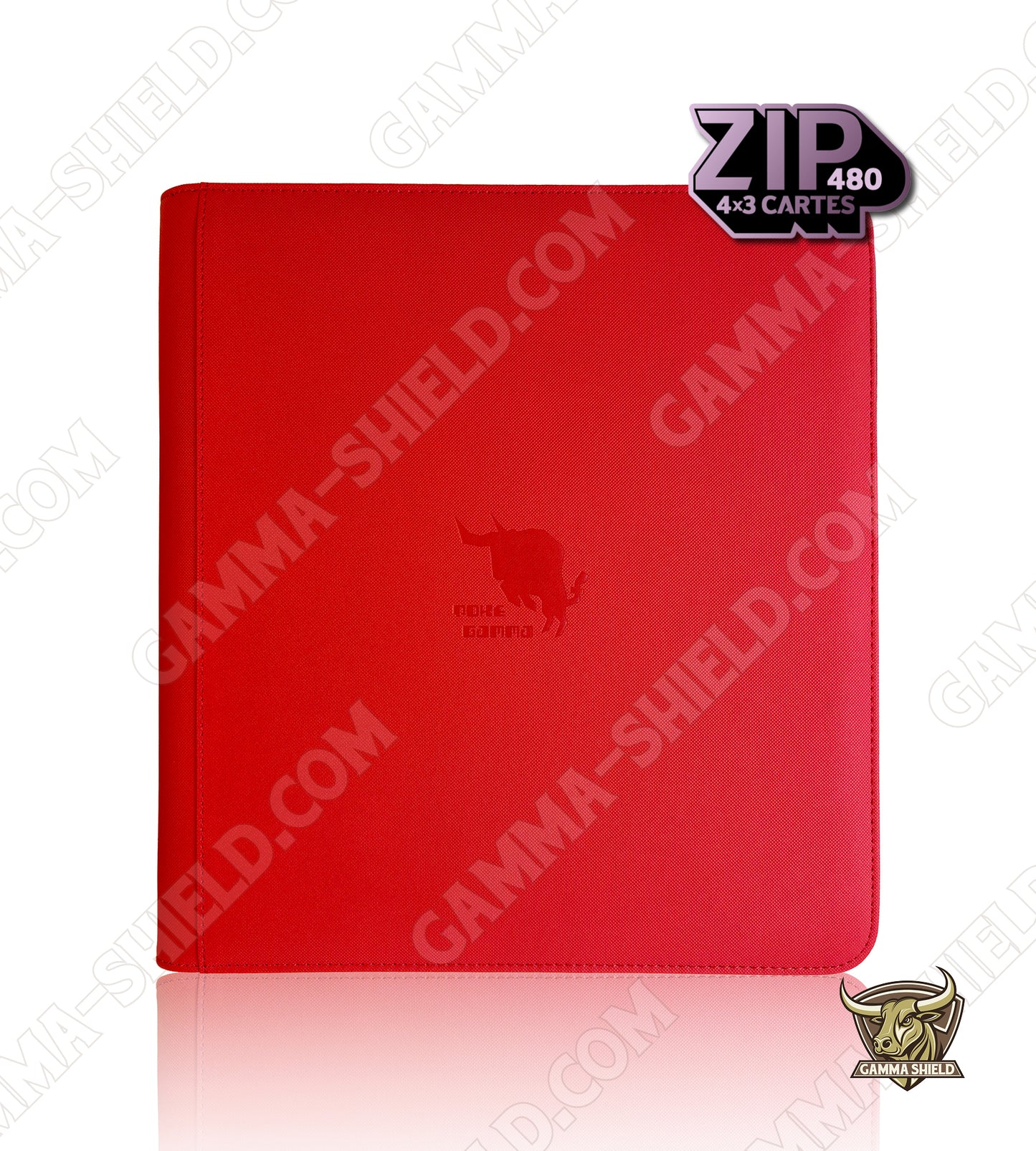 Binder premium A4 capacité 480 cartes rangement latéral