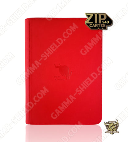 Binder premium A4 capacité 540 cartes rangement latéral