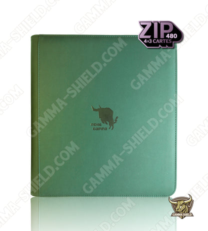 Binder premium A4 capacité 480 cartes rangement latéral