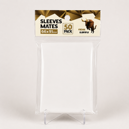 Lot de 50 sleeves protections COULEUR pour cartes TCG Standard 66x91mm