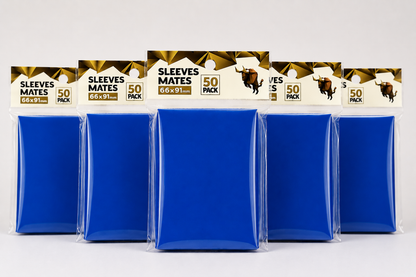 Lot de 50 sleeves protections COULEUR pour cartes TCG Standard 66x91mm