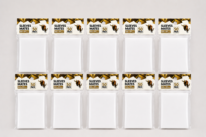 Lot de 50 sleeves protections COULEUR pour cartes TCG Standard 66x91mm