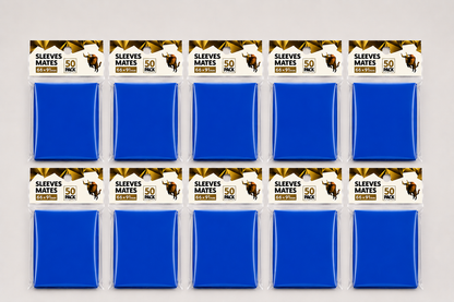 Lot de 50 sleeves protections COULEUR pour cartes TCG Standard 66x91mm