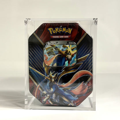 Protection acrylique premium pour Pokebox Tin-Box Pokémon