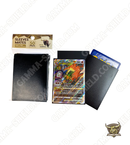 Lot de 50 sleeves protections COULEUR pour cartes TCG Standard 66x91mm