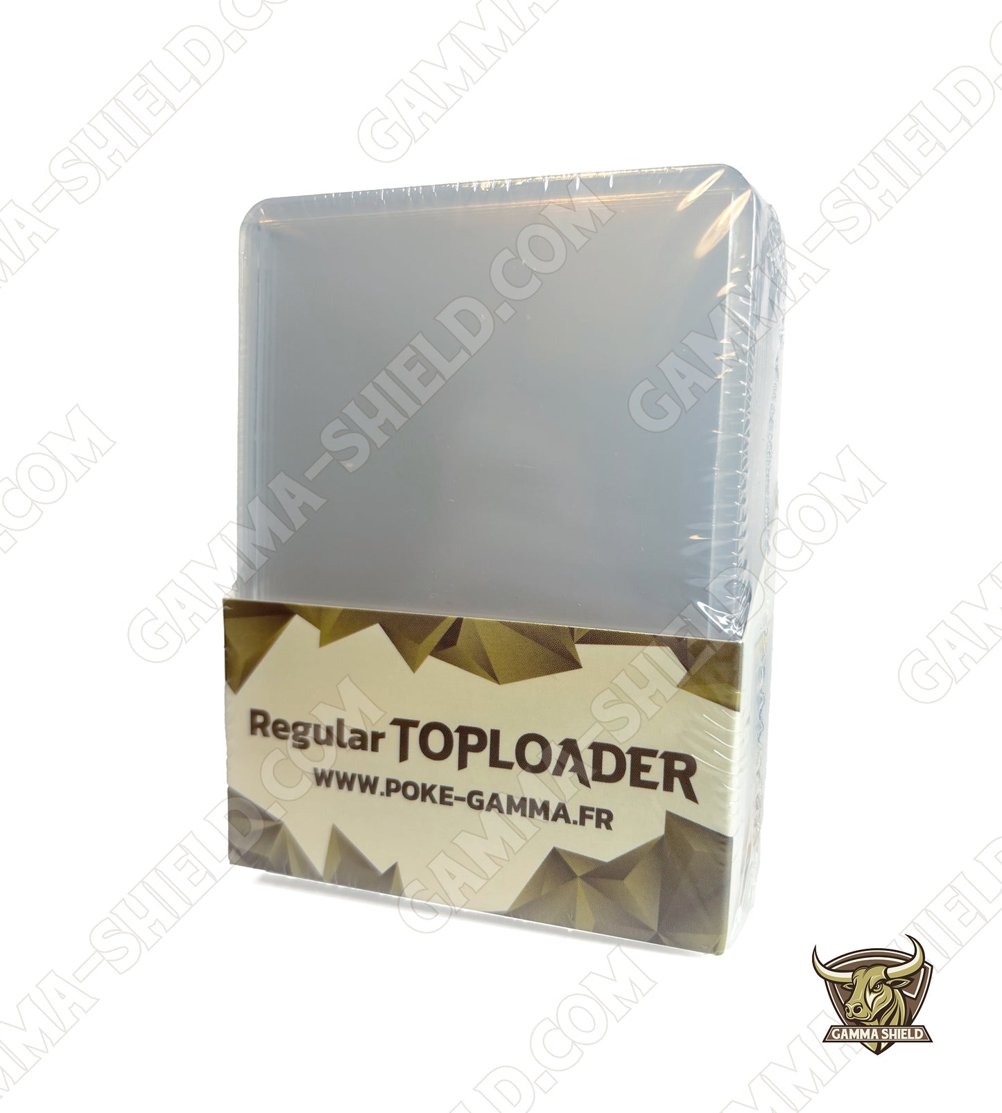 Lot de 25 protections toploaders PREMIUM avec film à retirer pour cartes Pokémon