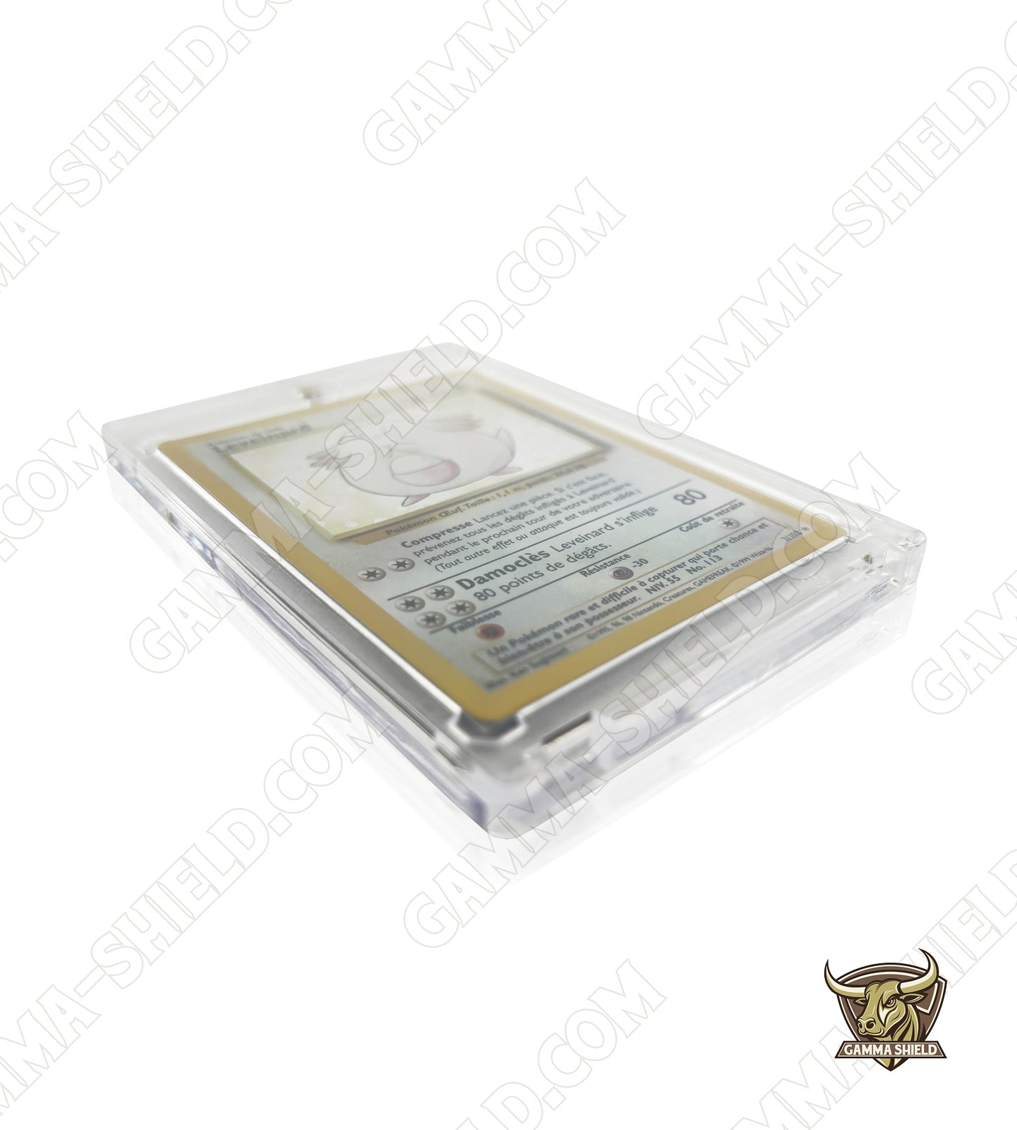 Protection acrylique aimantée pour carte Pokémon
