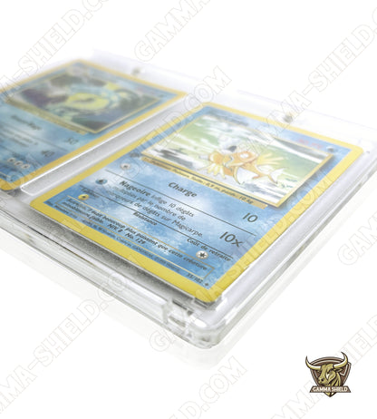 Protection acrylique aimantée pour 2 cartes Pokémon