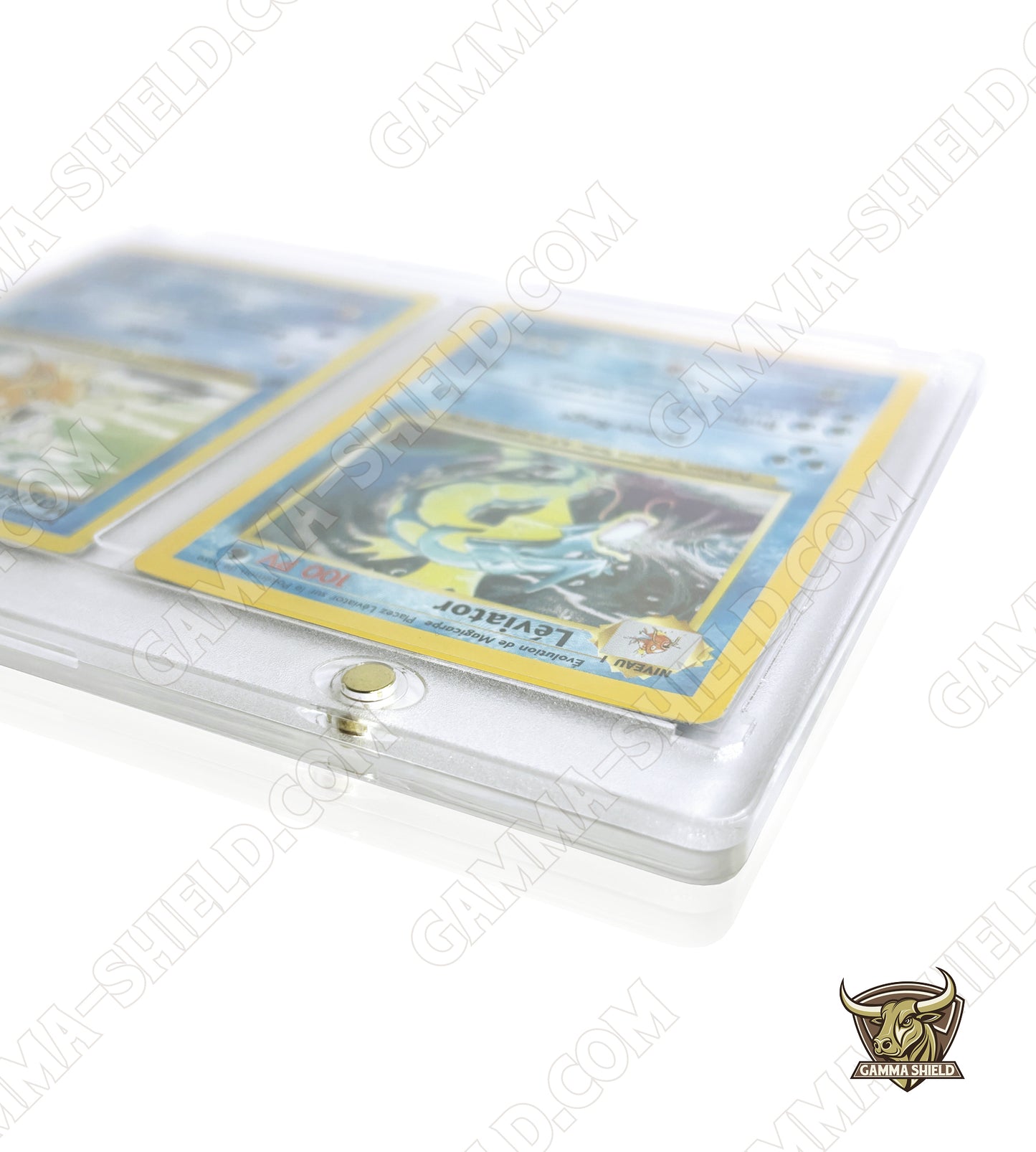 Protection acrylique aimantée pour 2 cartes Pokémon