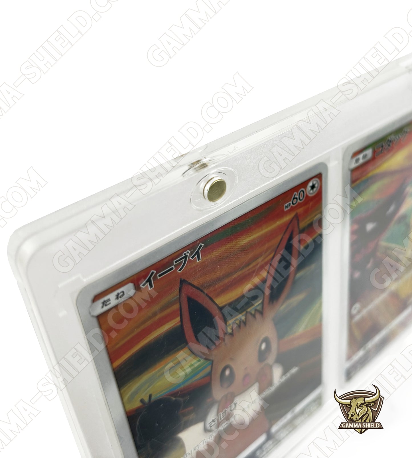 Protection acrylique aimantée pour 3 cartes Pokémon