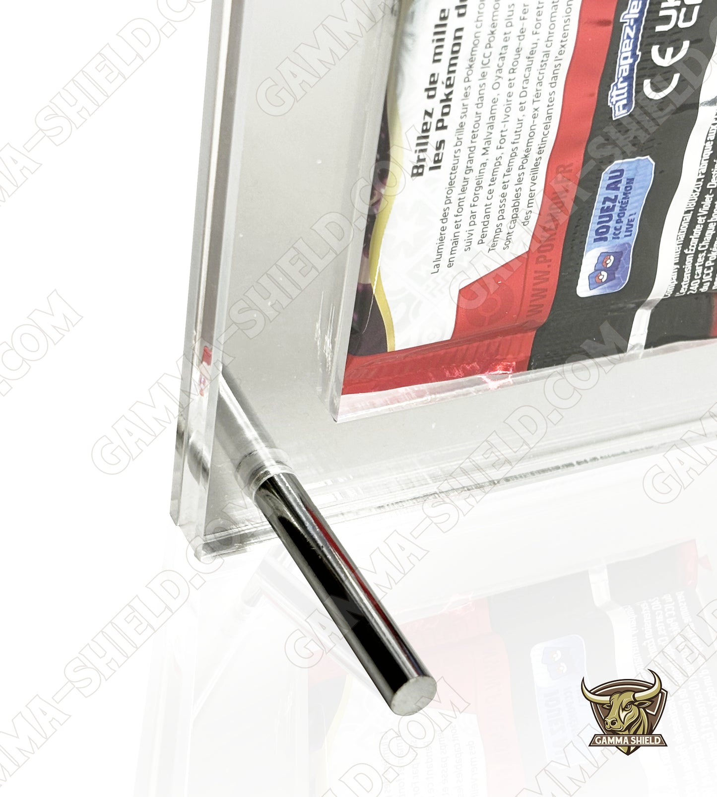Protection acrylique premium pour artset 4 boosters